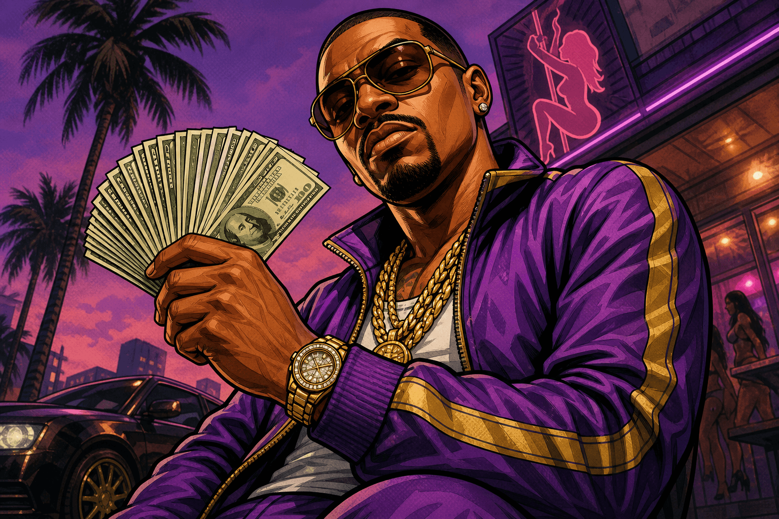 The Hustler most-wanted card